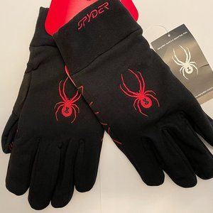 Men's Spyder Stretch Fleece Gloves - XL Warm winter gloves - SALE!!